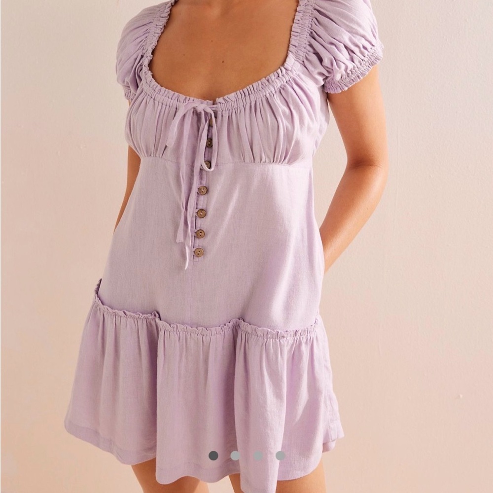 NWT Free People Ruffled Dress
